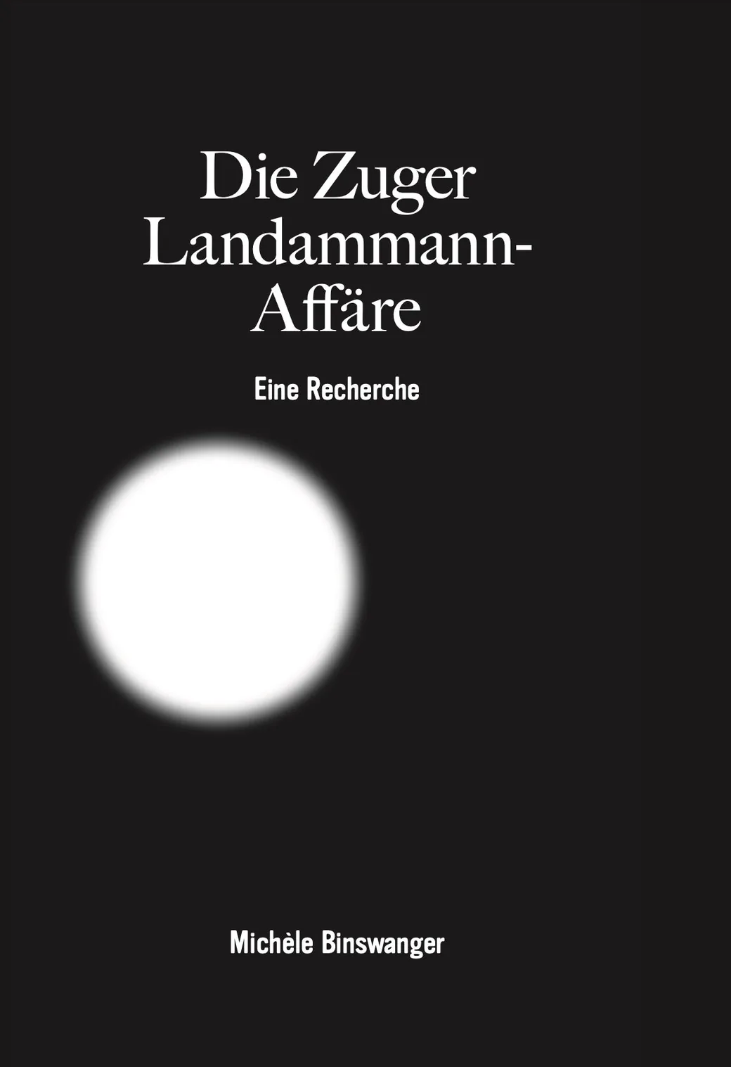 Originalcover des Buchs von Tamedia-Autorin Binswanger