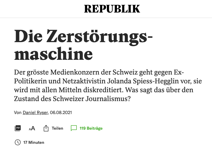 Die Zerstörungsmaschine